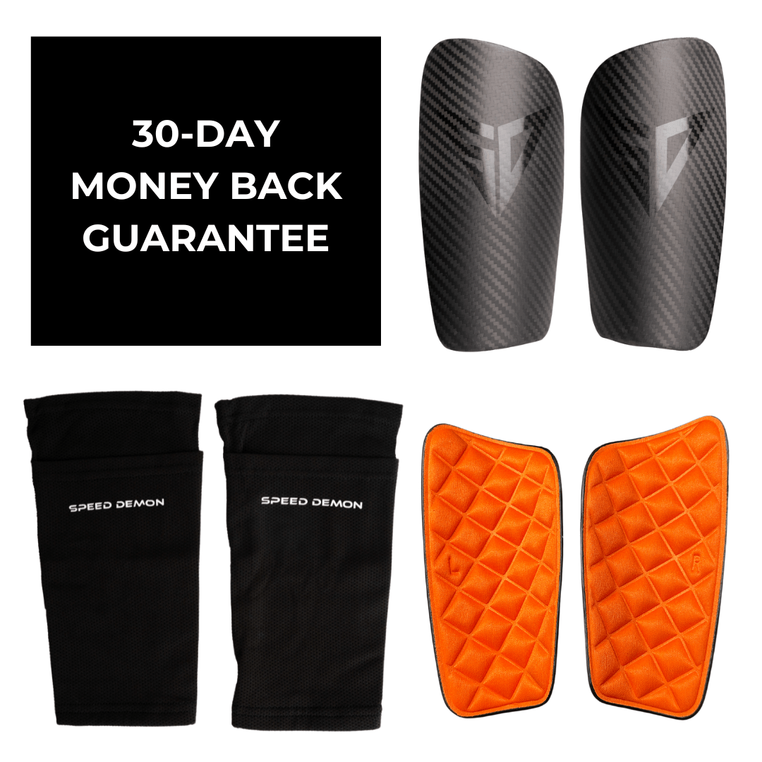 Speed Pro 300 Racket Guards V3 Carbon Fiber Pro Shin Guards – SPEED DEMON